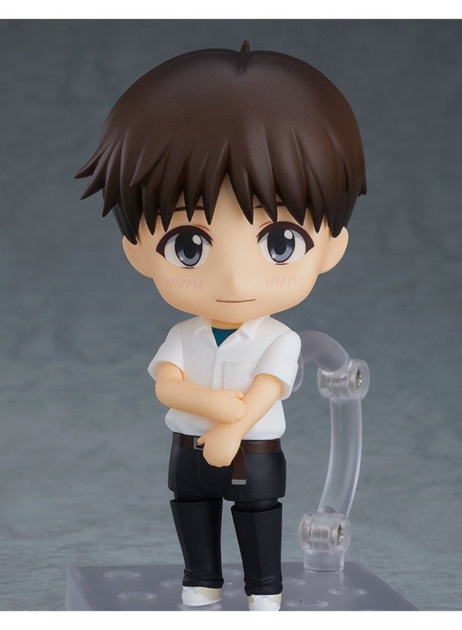 general Neon Genesis Evangelion Ikari Shinji Movable Doll Model Decoration Desktop Decoration Toy Gift for Family and Friends - Image 2