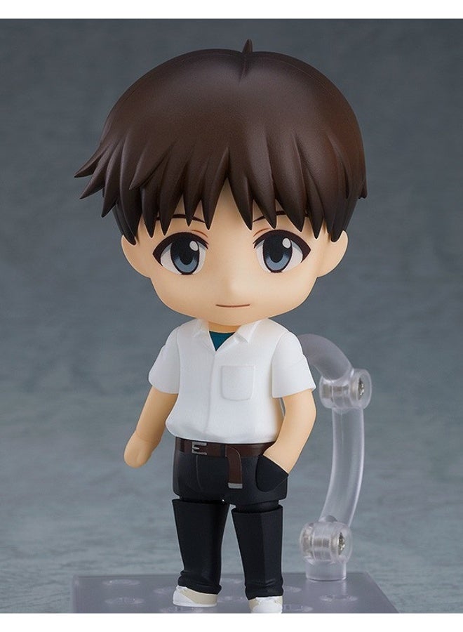 general Neon Genesis Evangelion Ikari Shinji Movable Doll Model Decoration Desktop Decoration Toy Gift for Family and Friends - Image 1