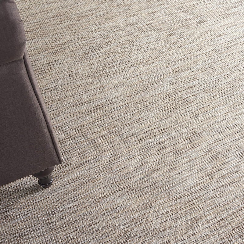 Nourison Positano Indoor-Outdoor Beige 4' x 6' Area Rug, Easy Cleaning, Non Shedding, Bed Room, Living Room, Dining Room, Backyard, Deck, Patio (4x6) - Image 2