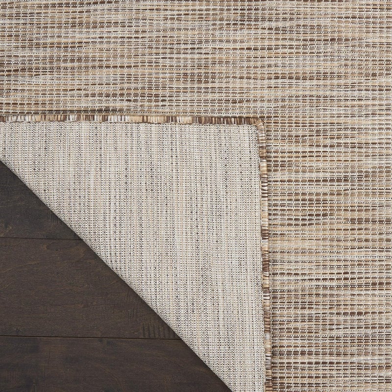 Nourison Positano Indoor-Outdoor Beige 4' x 6' Area Rug, Easy Cleaning, Non Shedding, Bed Room, Living Room, Dining Room, Backyard, Deck, Patio (4x6) - Image 5
