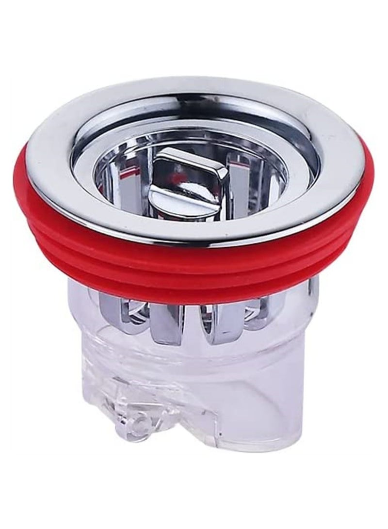 KASTWAVE Shower Bathroom Kitchen Floor Drain Anti-backflow one-Way Drain Valve Under The Water Pipe core Magnetic Drain Plug Oversized (1.3-1.7 inch Hole) - Image 1