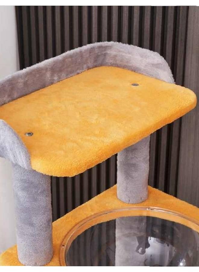 إن كي أكس برج شجرة قطط متعدد المستويات مع أرجوحة ووحدة سكنية وألعاب - ارتفاع 110 سم - Image 4