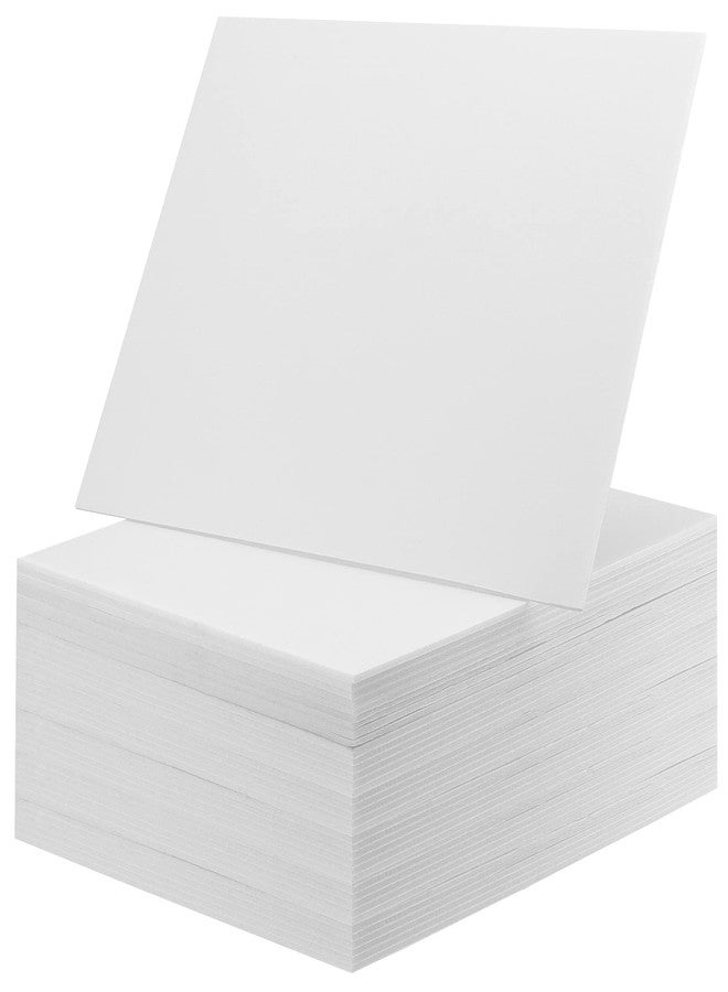 HOZEON 50 Pack 11 x 14 Inch Foam Boards, White Foam Board, 1/8 Inch Thickness Foam Core Backing Board Polystyrene Poster Board Signboards for Presentation, Artwork, 3D Modeling - Image 1