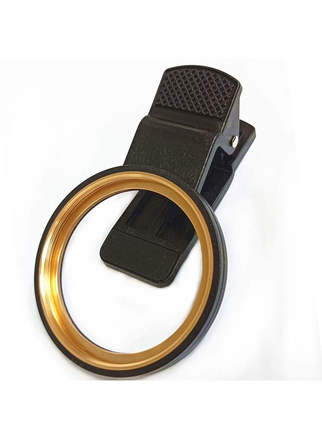 Yadsux Portable Universal 52mm Thread Clip for Cell Phone Camera Assistant Lens and Effects Filters, for iPhone, Samsung and Other Camera Phone Lens Installation 52mm ND, CPL, UV and Other Filters. - Image 1