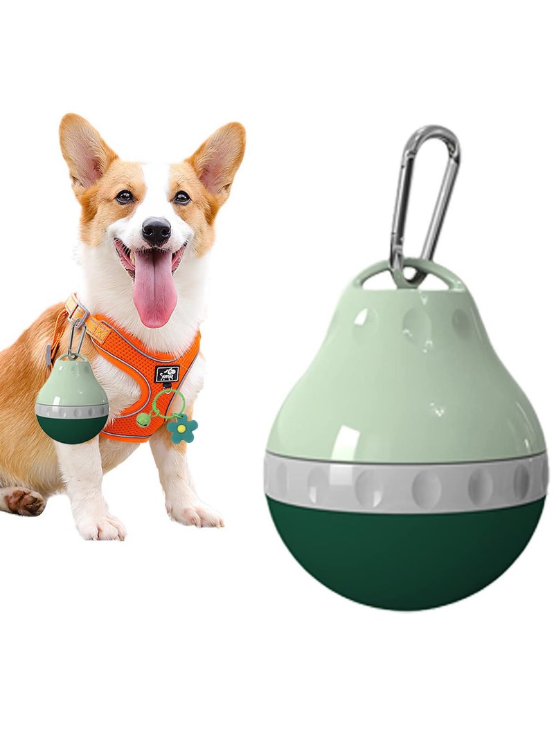 KASTWAVE Portable Dog Water Bottle and Food, Dog Travel Water Bottle Detachable Bowl Leak Proof Portable, Leak-proof Drinking Bottle Bowl,  for Outdoor Walking, Hiking, Trave - Image 1