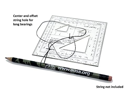 MTT PL Arabic Military Protractor — GTA 05-02-012 Coordinate Scale in Arabic | Degrees & Mils | 1:25,000–1:100,000 | Made in Australia - Image 5