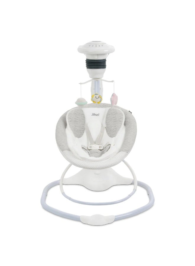 Jikel - Minos 2-in-1 Swing & Rocker - Grey - Image 1