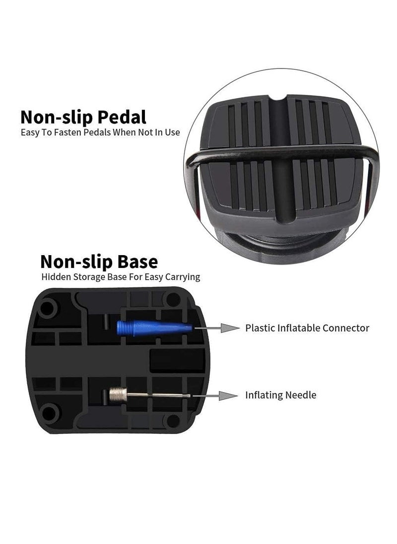 FFA SPORTS Fitness for All Sports 6 Inches Mini Pump, Portable Tire Pump For Bikes And Balls  - Image 4