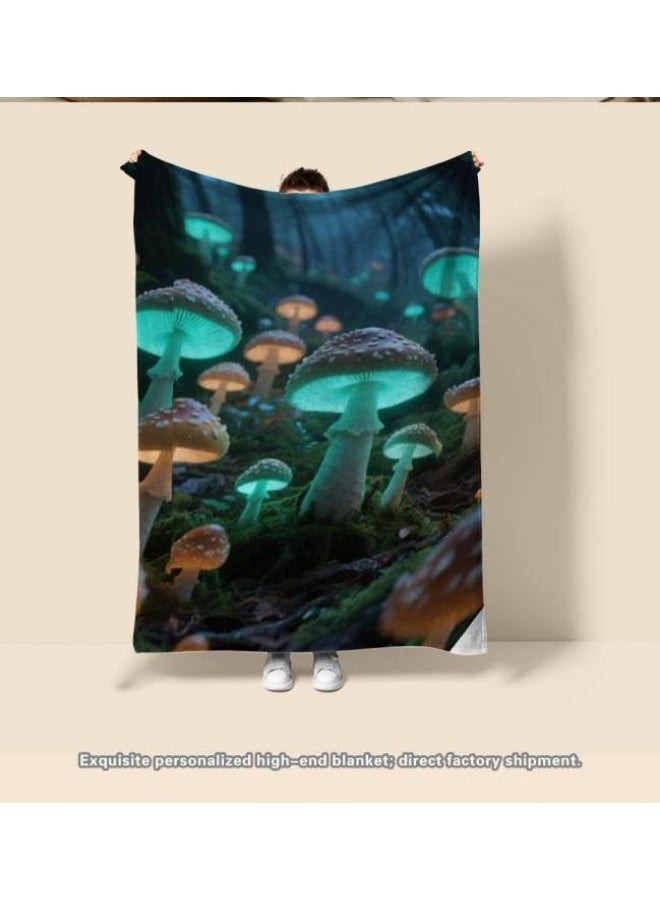 عام بطانية رقيقة من الفانيلا الكرتونية للأطفال والرضع (دافئة ومريحة، ومناسبة للنوم والألعاب) 70 سم * 100 سم - Image 1