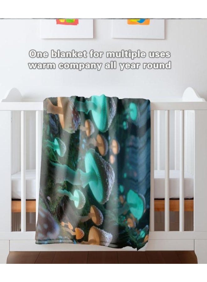 عام بطانية رقيقة من الفانيلا الكرتونية للأطفال والرضع (دافئة ومريحة، ومناسبة للنوم والألعاب) 70 سم * 100 سم - Image 3