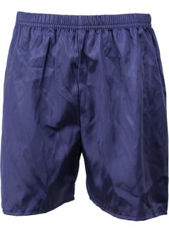 Oppland Men's Satin Fabric Shorts Solid Color Elastic Waist No Pocket Lightweight Fabric  - Image 1