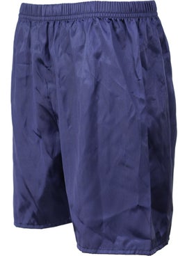 Oppland Men's Satin Fabric Shorts Solid Color Elastic Waist No Pocket Lightweight Fabric  - Image 5