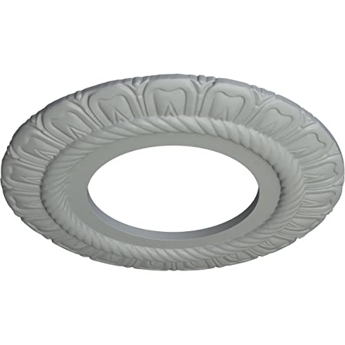 Ekena Millwork CM09CL Claremont Ceiling Medallion, 9"OD x 4 1/2"ID x 1/2"P, Factory Primed - Image 2
