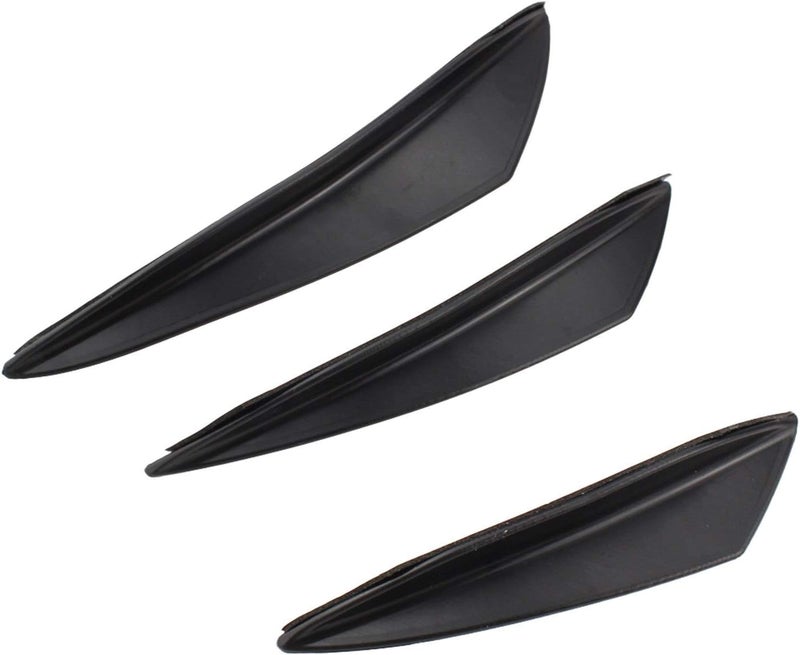 Yurefax Universal Front Bumper Lip Diffuser Splitter Fins - Image 1