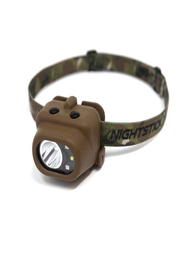 Nightstick NSP-4610C Multi-Function Headlamp in Flat Dark Earth with Camo Elastic Headband - 3 - Image 1