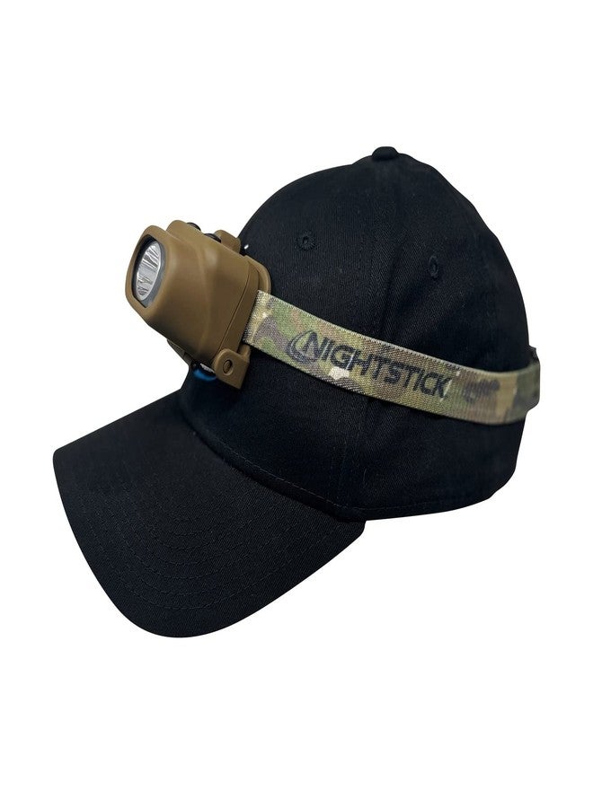 Nightstick NSP-4610C Multi-Function Headlamp in Flat Dark Earth with Camo Elastic Headband - 3 - Image 3