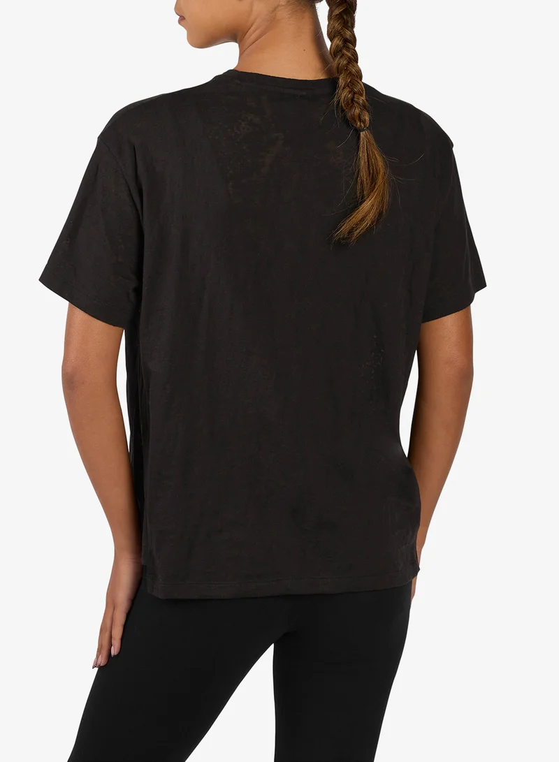 Reebok Lux Fitness Training Burnout Tee