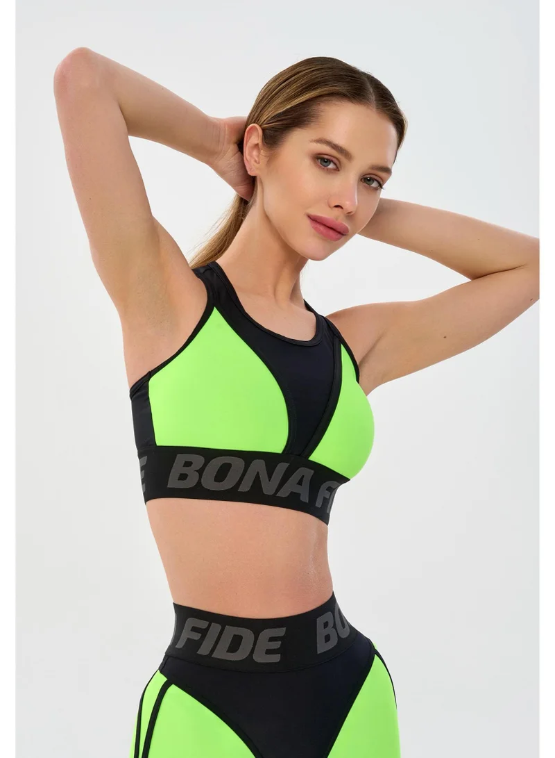 Bona Fide Top for Top Acid Green Acid Sports Bra for Women for Women | Best Price UAE