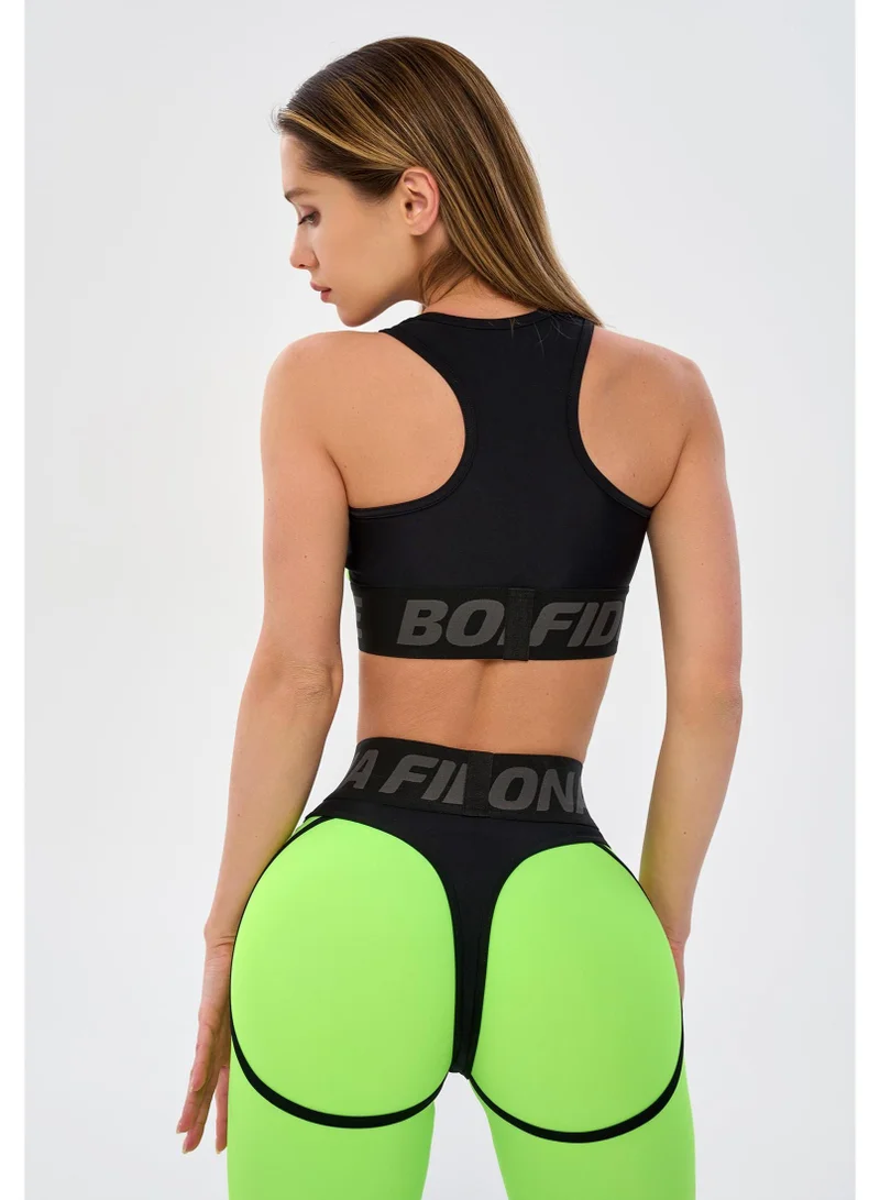 Bona Fide Top for Top Acid Green Acid Sports Bra for Women for Women | Best Price UAE