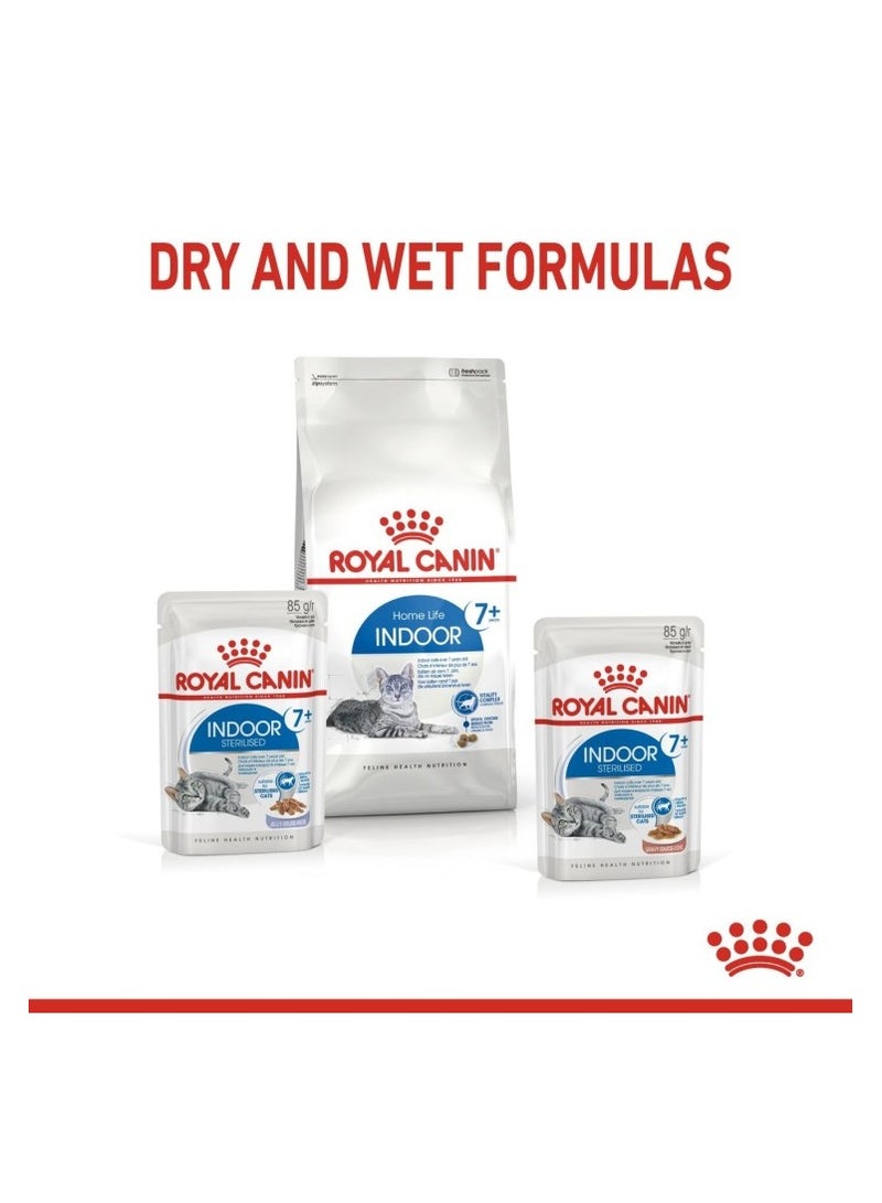 Royal Canin Indoor Sterilised In Gravy Cat Wet Food 85G - Pack of 12 - Image 4
