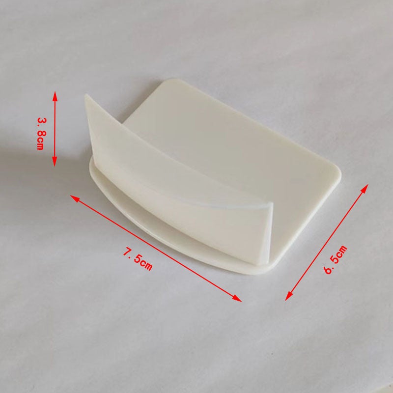 Hat Hooks 7.5 X 6.5 Cm White Space-Saving Design Wall Mounted Hat Storage - Versatile Use Adhesive Hooks For Baseball Cap Display - Image 2