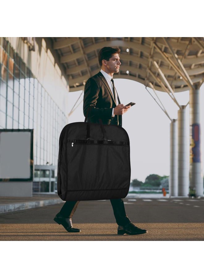 Limoomil 60 Inch Heavy Duty Tear Resistance Wedding Dress Bag for Wedding Travel, Waterproof Dress Cover for Closet Wardrobe. Garment Bag for Gowns, Tuxedos, Dress, Long Coats. Darkgrey… - Image 4