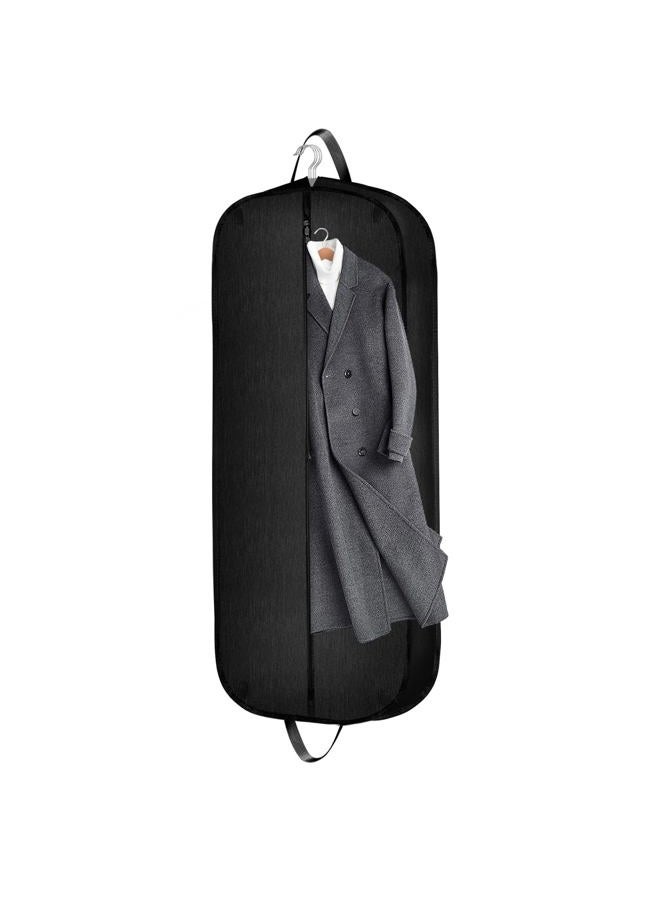 Limoomil 60 Inch Heavy Duty Tear Resistance Wedding Dress Bag for Wedding Travel, Waterproof Dress Cover for Closet Wardrobe. Garment Bag for Gowns, Tuxedos, Dress, Long Coats. Darkgrey… - Image 1