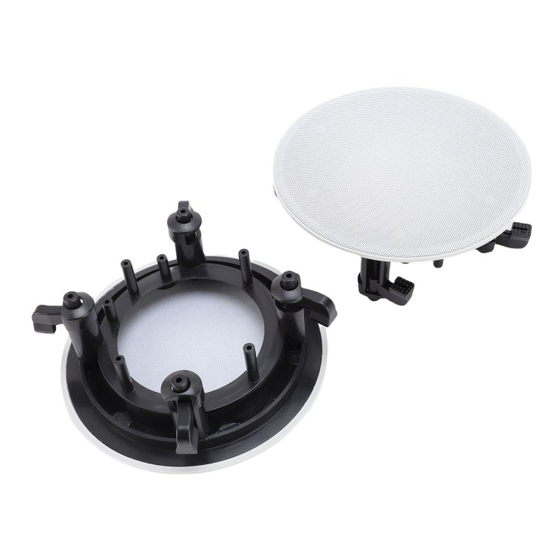 Speaker Grille Cover Round Metal Mesh Grill Horn Guard Protector Cover for Commercial Spaces Offices Home Theaters 175mm/6.89in OD - Image 4