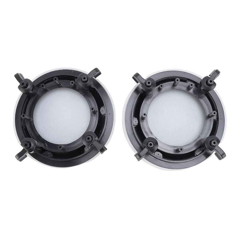 Speaker Grille Cover Round Metal Mesh Grill Horn Guard Protector Cover for Commercial Spaces Offices Home Theaters 175mm/6.89in OD - Image 1