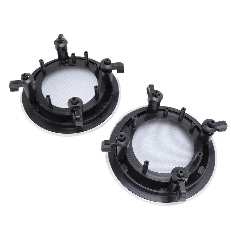 Speaker Grille Cover Round Metal Mesh Grill Horn Guard Protector Cover for Commercial Spaces Offices Home Theaters 175mm/6.89in OD - Image 3