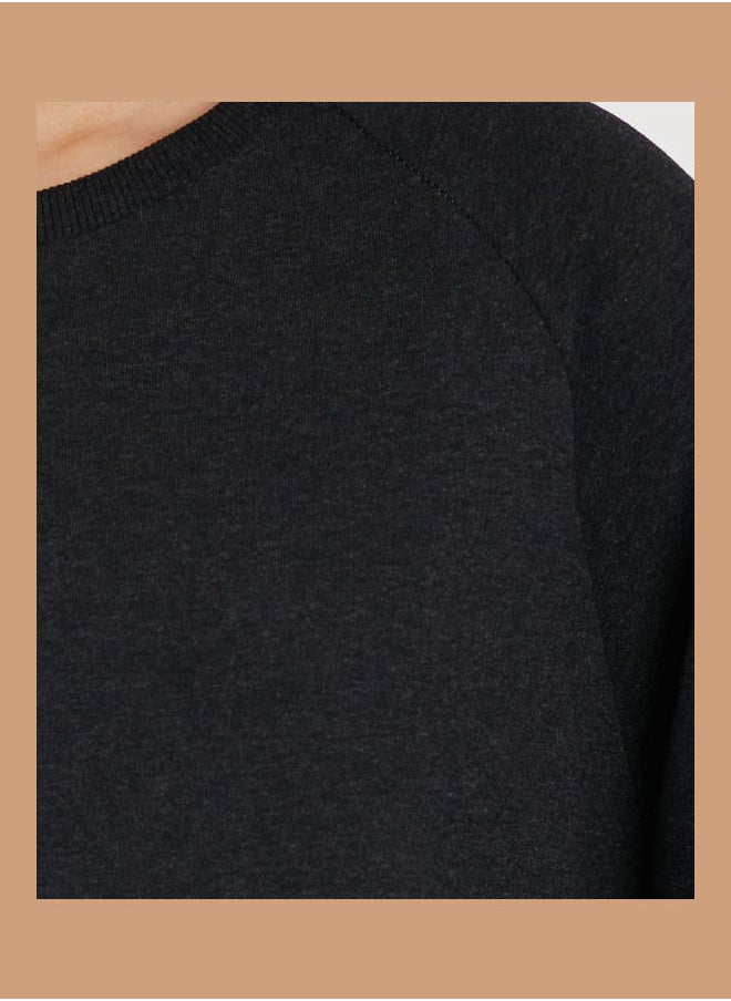 Styli - Regular Length Raglan Sleeves Regular Fit Sweatshirt - Image 1