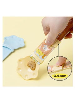 Cat Strip Feeder, Pet Feeder Cat Strip Squeeze Spoon, Cat Snack Spoon for Lickable Wet Cat Pet Liquid- yellow - pzsku/Z0AEBD8A8ADE1EF37E554Z/45/_/1732465897/eb2955e1-6119-4e97-8e07-50a66d645f31