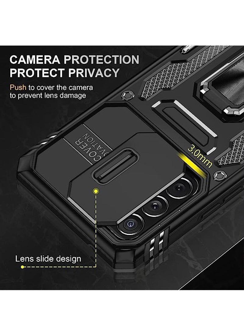 Galaxy A73 5G Case Cover with Stand Kickstand Ring and Camera Cover Protector, Military Grade Shockproof Protective Cover for Samsung Galaxy A73 - pzsku/Z0AEBDD37AD22AC130E91Z/45/_/1721118975/b1e33186-ba6c-474c-985e-97a12f9cbcf3