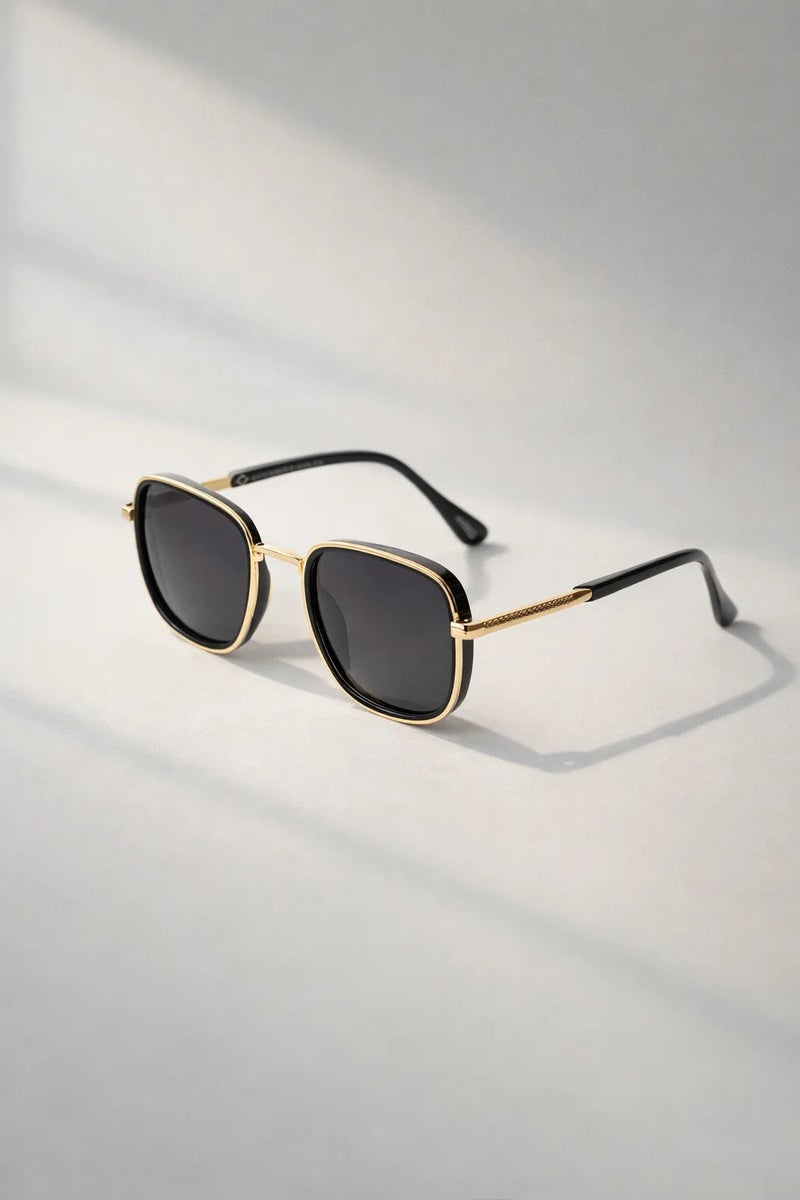 VEGAS Full Rim Square Unisex Grey  Sunglasses V2060 S C2 - Image 3