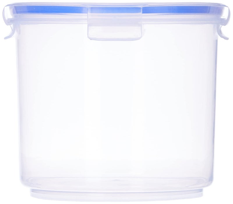 Aristo Lock & Fresh 120 Plastic Storage Container For Storing grains, pulses, rice, wheat etc - 2100 ML,Transparent Clear, Large (17 (D) x 14.5 CM) - Image 1