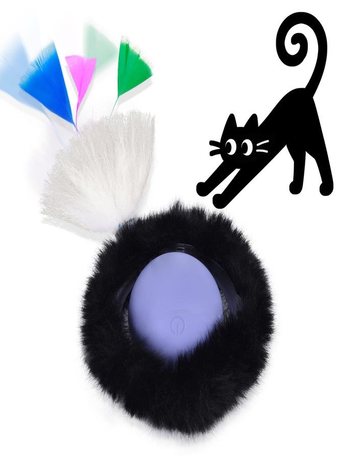 ORSDA Cat Toys for Indoor Cats, Interactive Activated Moving Ballt, Automatic Fast Rolling Ball for Adult Cats, Exercise Kicker Mouse Catching Game - Image 1
