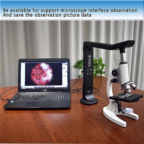 MICROWARE Smart Document Scanner, USB Book Scanner with Asymmetric Lighting Tech, OCR Auto-Flatten & Deskew, 16MP Document Camera for Desktop/Laptop, Capture Size A3, Works with Windows & Mac OS - Image 2