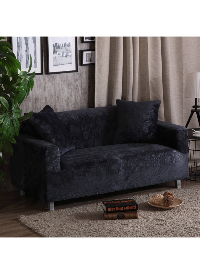 KUYING New All Inclusive Elastic Baby Plush Sofa Cover 