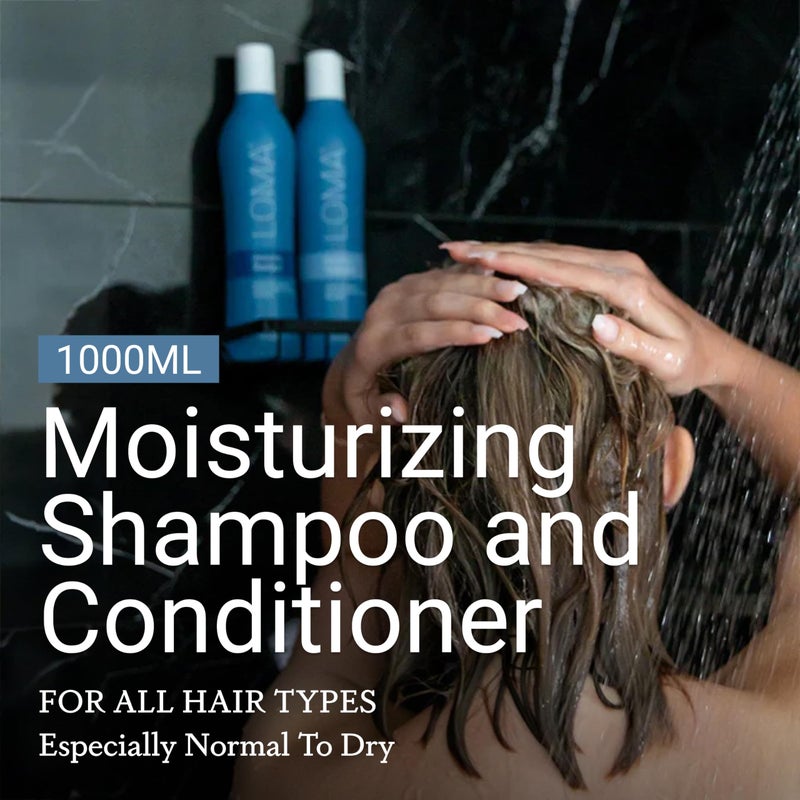 Loma Hair Care Moisturizing Shampoo & Treatment Duo - Image 2