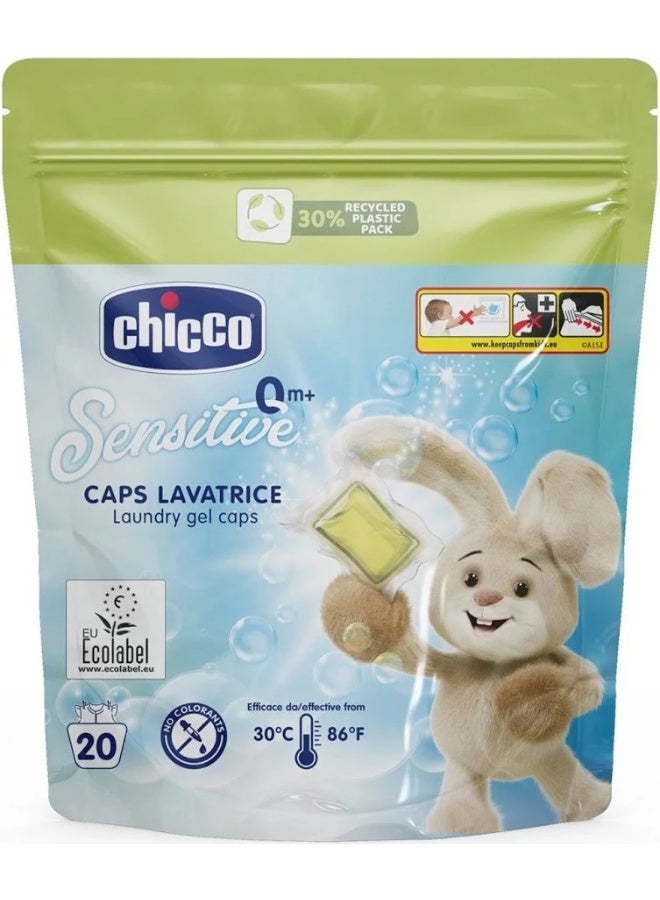 Chicco Sensitive Laundry Gel Caps 0m+ x20 - Image 1