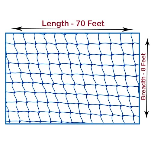 Kabi Aggro Anti Bird Net for Balcony Pigeon and Monkey Protection Net Garden Tool (Size 70 x 8 Feet) - Image 4