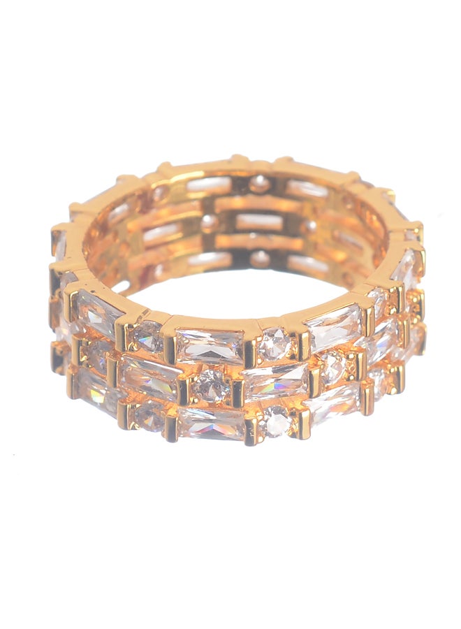 Akher el Ankoud Gold Zircon Ring  - Image 2