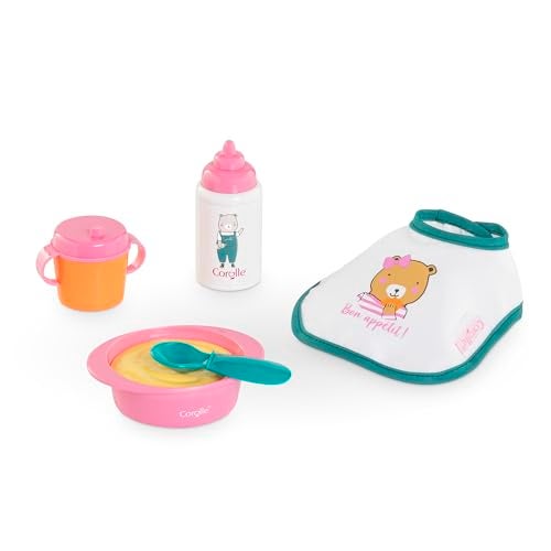 Corolle Baby Doll Accessory Set with Bottle Blanket and Feeding Items for Interactive Play and Imaginative Learning - Image 1