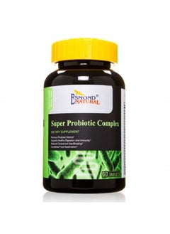 : Super Probiotic Complex (Reduces Occasional Gas/Bloating), GMP, Natural Product Assn Certified, Made in USA - 60 Tablets