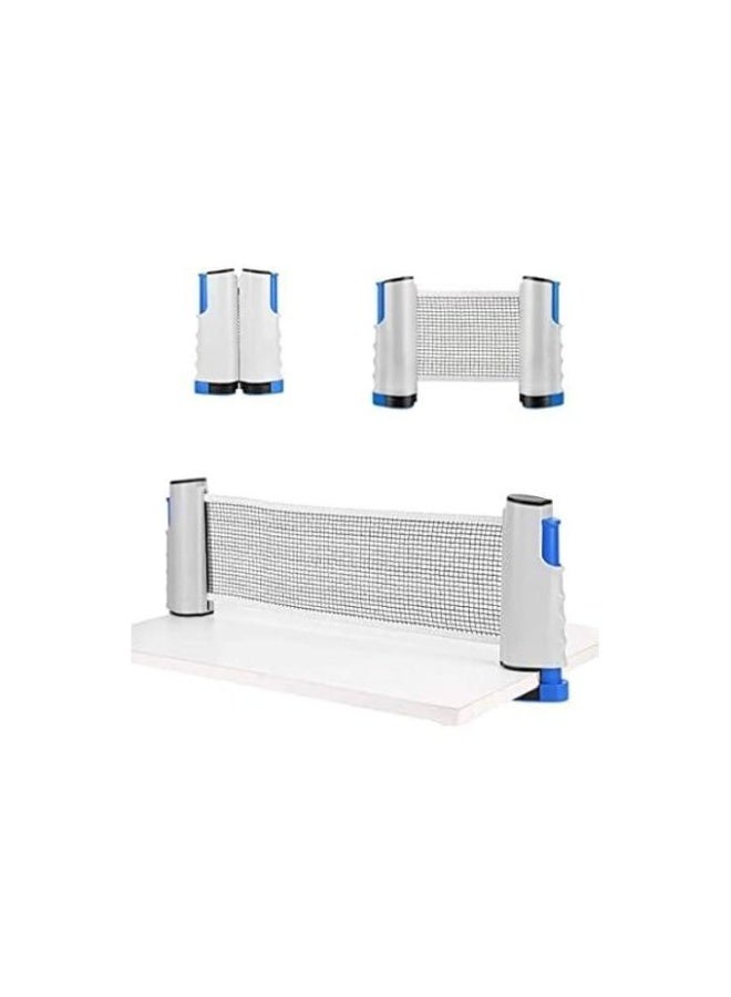 شبكة تنس طاولة مريحة مع إعداد قابل للتعديل بسرعة وسهولة لتعزيز مستواك في اللعب - Image 1