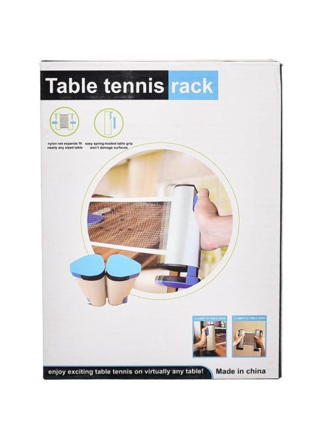 شبكة تنس طاولة مريحة مع إعداد قابل للتعديل بسرعة وسهولة لتعزيز مستواك في اللعب - Image 4