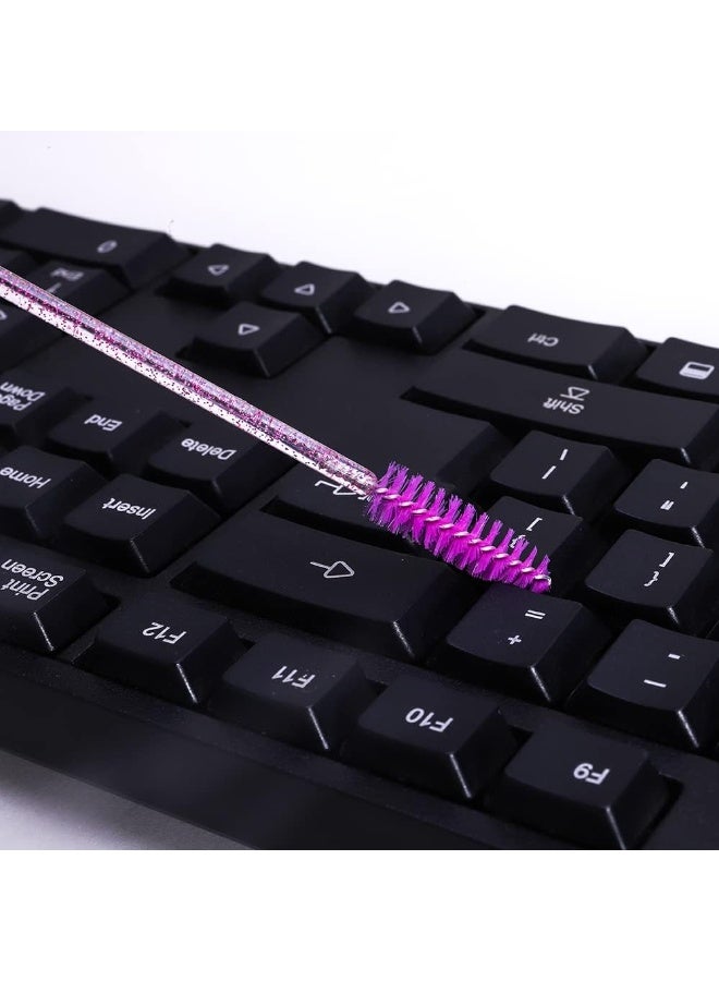 Spaceshoop Eyebrow Brushes Wands Disposable Eyelash Brushes Eyebrow Brushes Applicator - Image 2