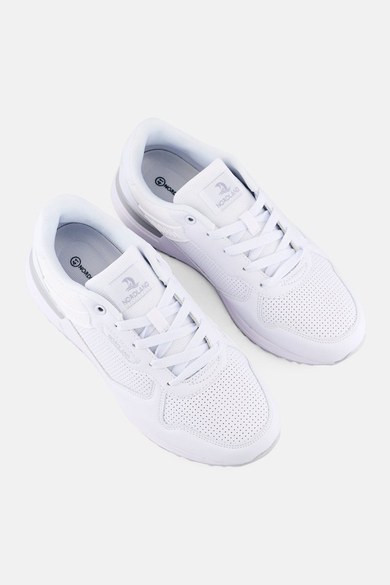 Nordland Men Lace Up Outdoor Shoe, White - Image 4