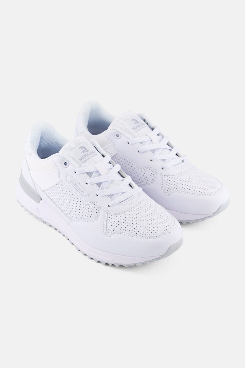 Nordland Men Lace Up Outdoor Shoe, White - Image 1