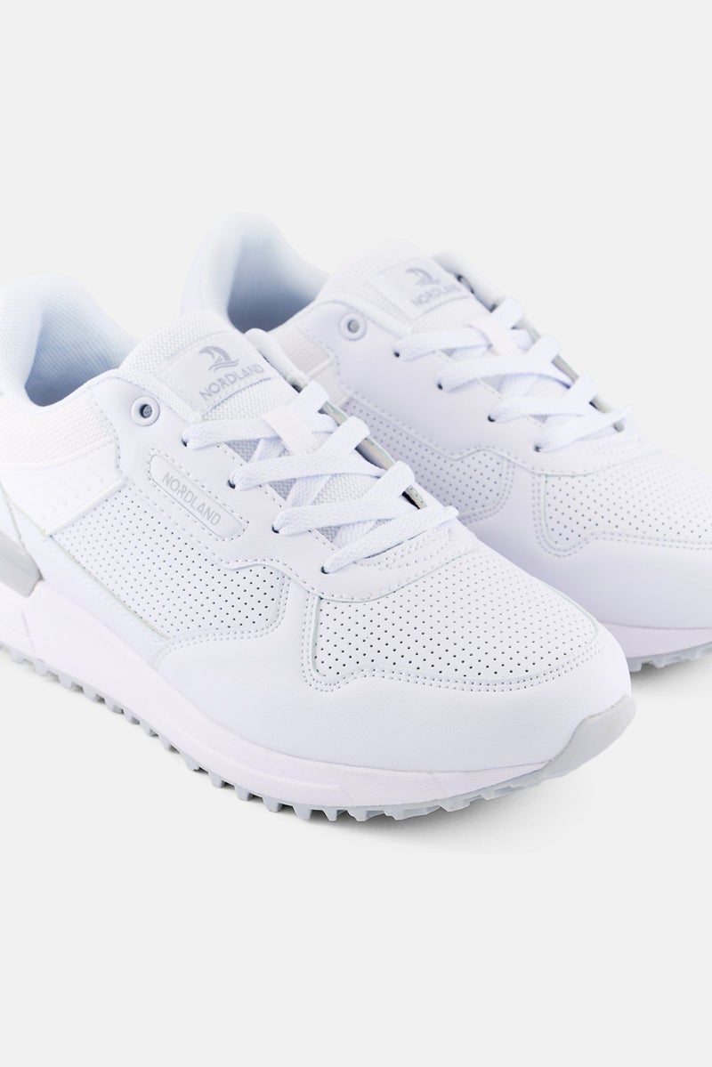 Nordland Men Lace Up Outdoor Shoe, White - Image 3